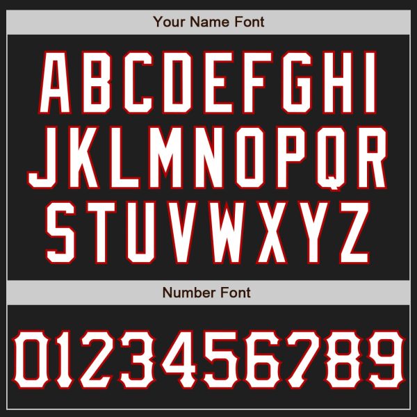 Custom Graffiti Pattern Black Old Gold-Red 3D Scratch Authentic Baseball Jersey - Image 5