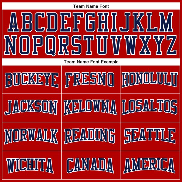 Custom Stitched Red Navy-White 3D Pattern Design Gradient Square Shape Sports Pullover Sweatshirt Hoodie - Image 3